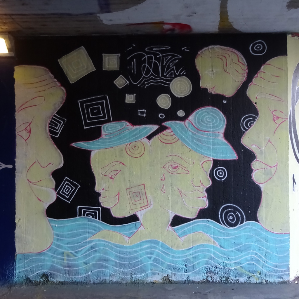 Hall of Fame in Frankfurt am Ratswegkreisel in Frankfurt am Main