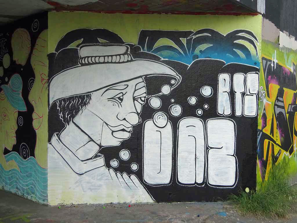 Hall of Fame in Frankfurt am Ratswegkreisel in Frankfurt am Main