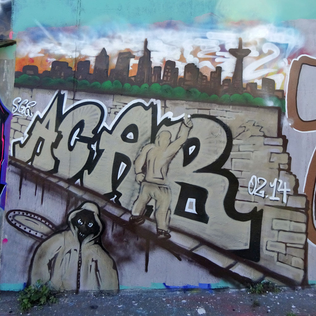 Hall of Fame in Frankfurt am Ratswegkreisel in Frankfurt am Main