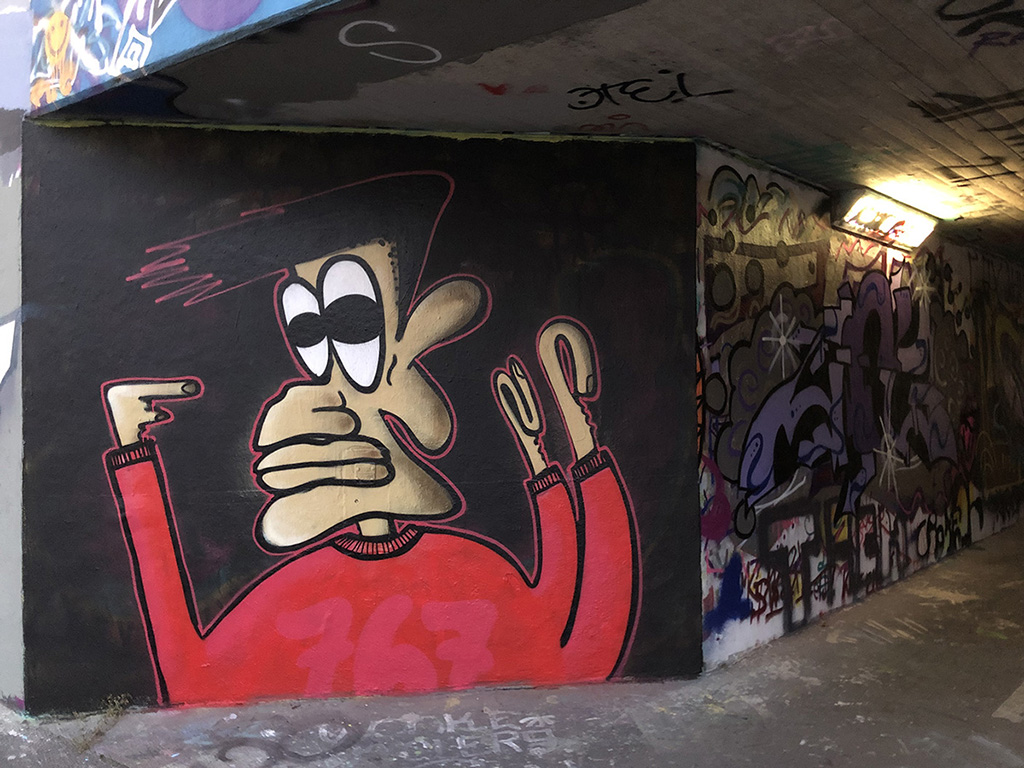 Hall of Fame am Ratswegkreisel in Frankfurt am Main