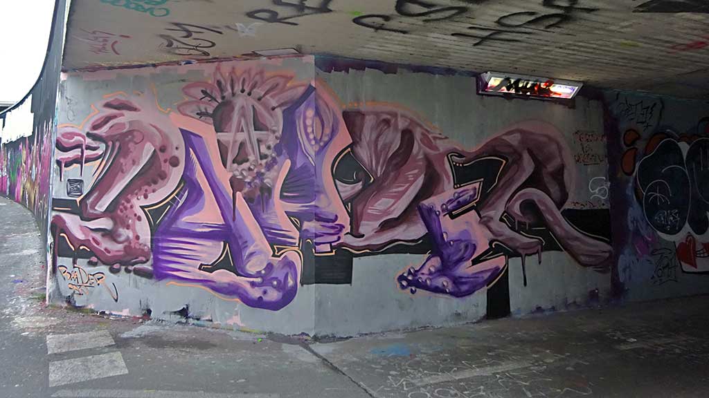 Hall of Fame am Ratswegkreisel in Frankfurt am Main