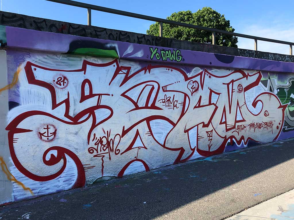 Hall of Fame am Ratswegkreisel in Frankfurt am Main