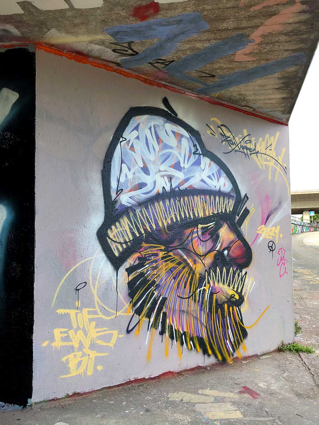 Hall of Fame am Ratswegkreisel in Frankfurt am Main