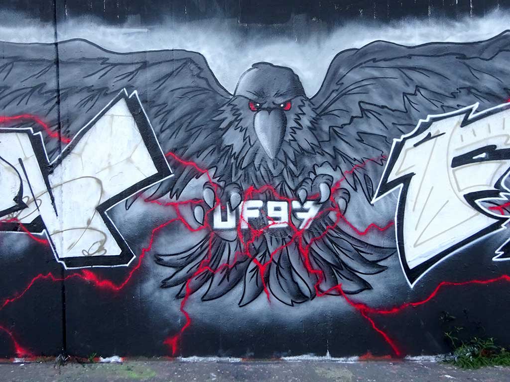 Hall of Fame am Ratswegkreisel in Frankfurt am Main