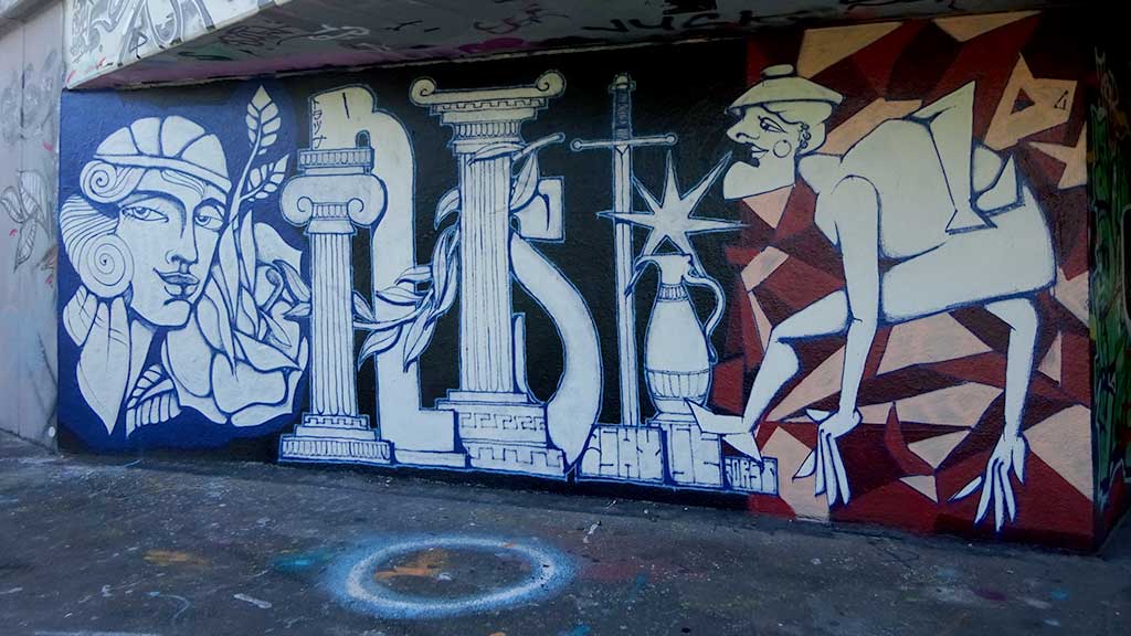 Hall of Fame am Ratswegkreisel in Frankfurt am Main