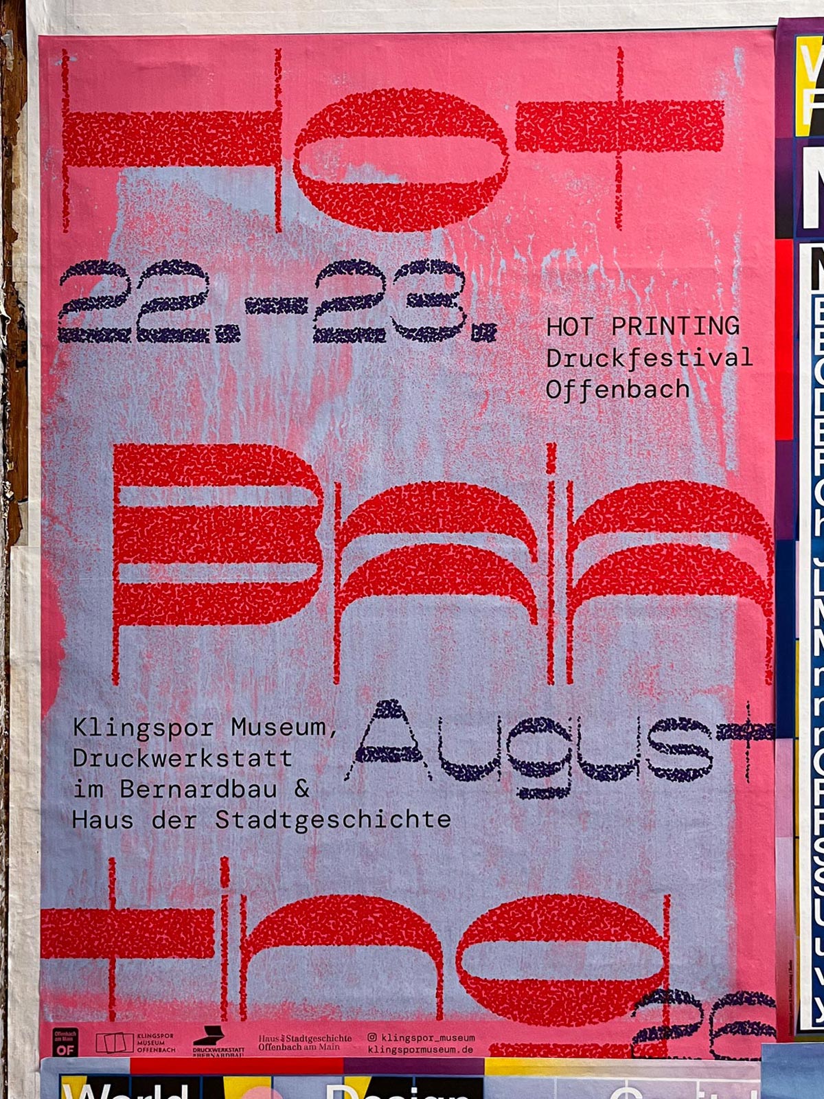 Hot Printing Druckfestival 2026 in Offenbach