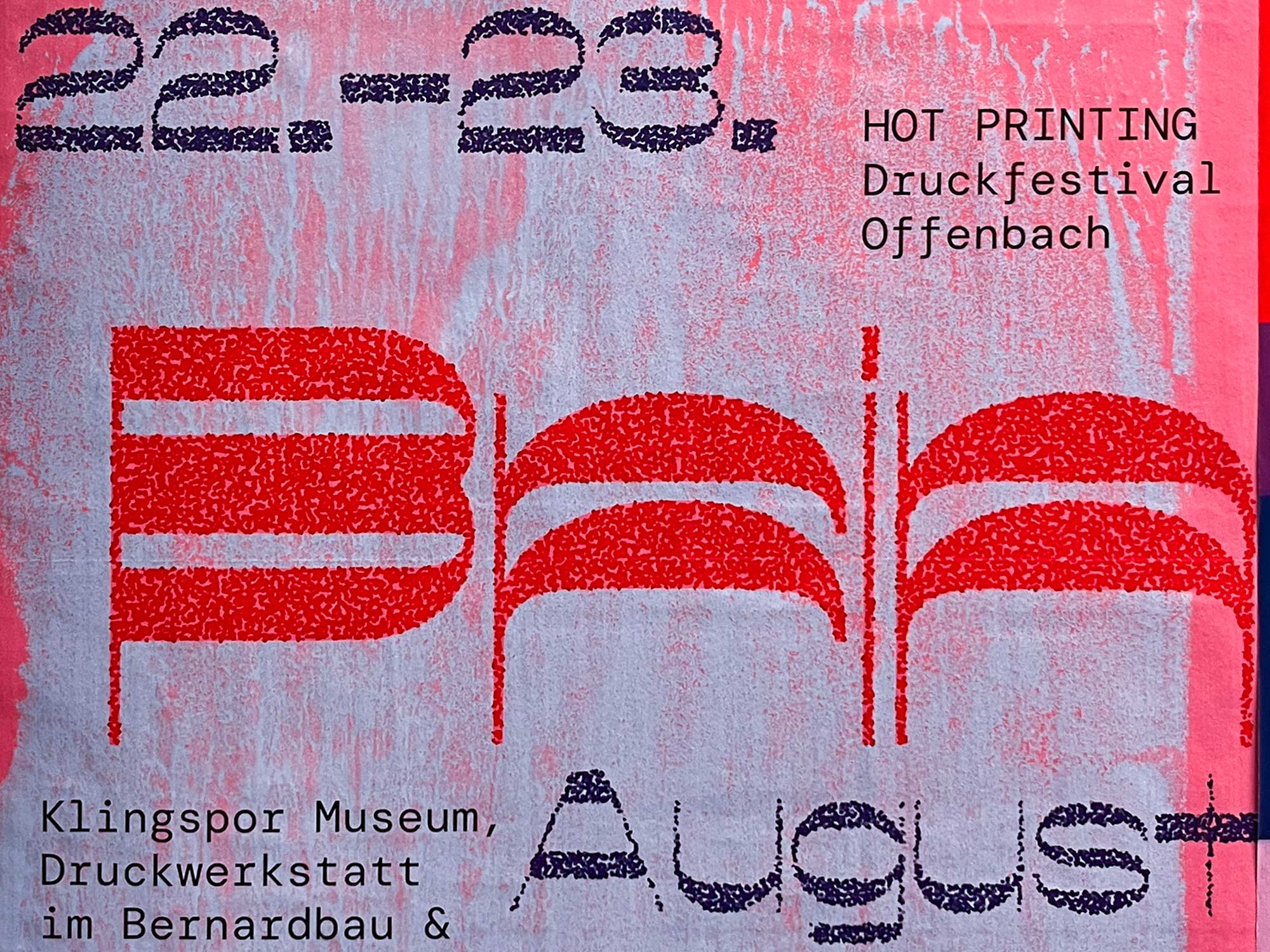Hot Printing Druckfestival in Offenbach 2026
