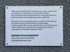 Stefan Sagmeister - Ice Cream Parlors in Frankfurt since 1950
