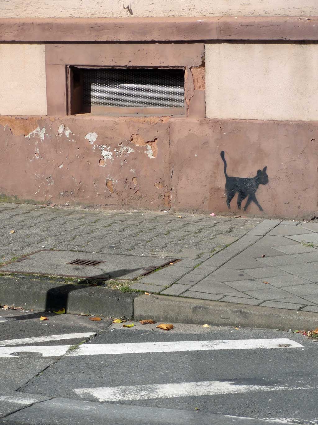 Streetart Cat Stencil