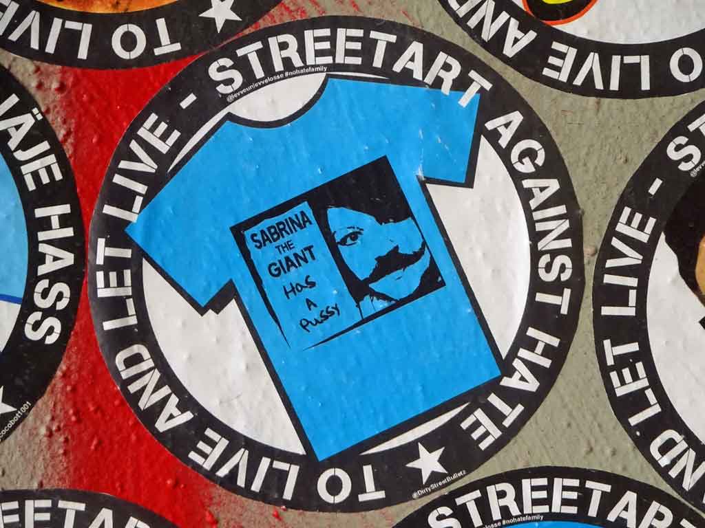 Levve un levve lasse - Streetart gegen Hass