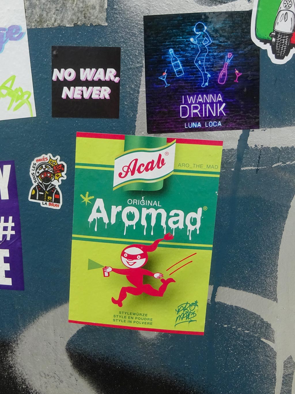 Logo Rebrandings: A C A B statt Knorr