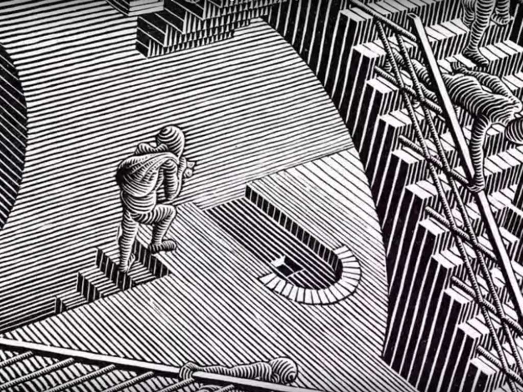 M.C. Escher - Reise in die Unendlichkeit