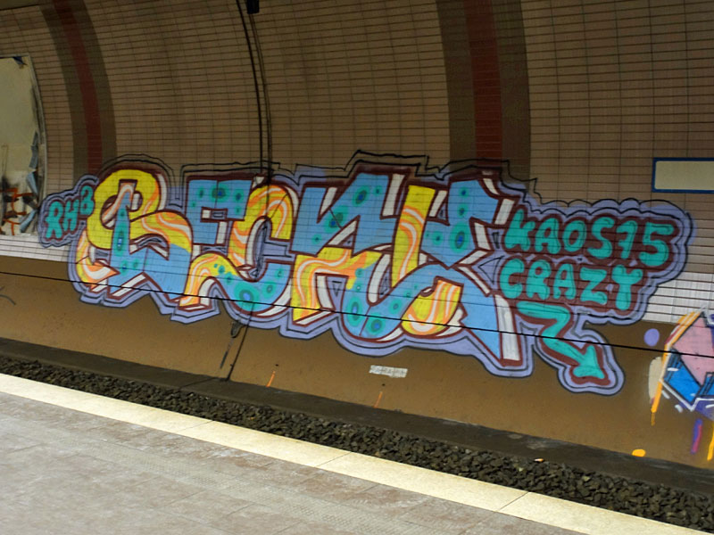 Malereien in S-Bahn-Station mit 25000 Euro beziffert