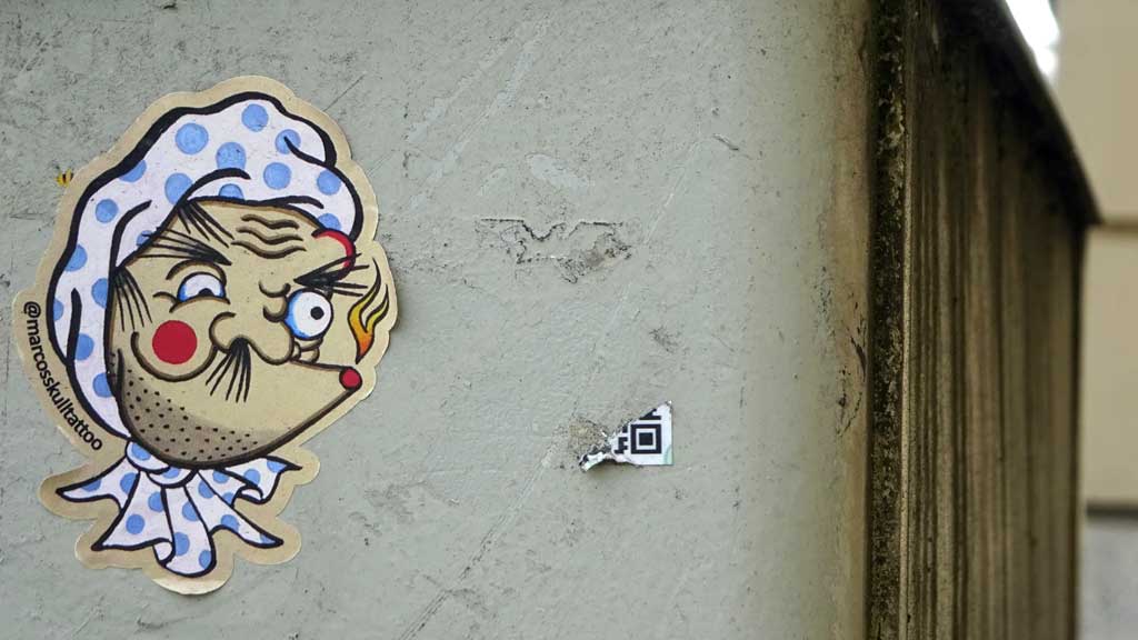 Aufkleber von Marcos Skull Tattoo