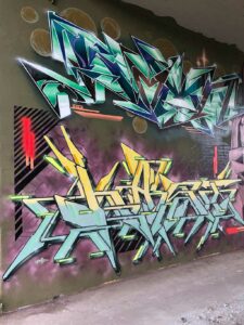 Meeting of Styles 2022 in Wiesbaden - Wall by Koma, Dirty6Six, Zoxes, Pokar Uno und Kast