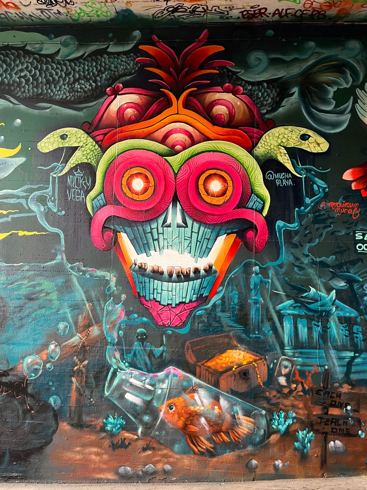 Underwater World Wall at Int. Meeting of Styles 2025 in Wiesbaden (Germany)