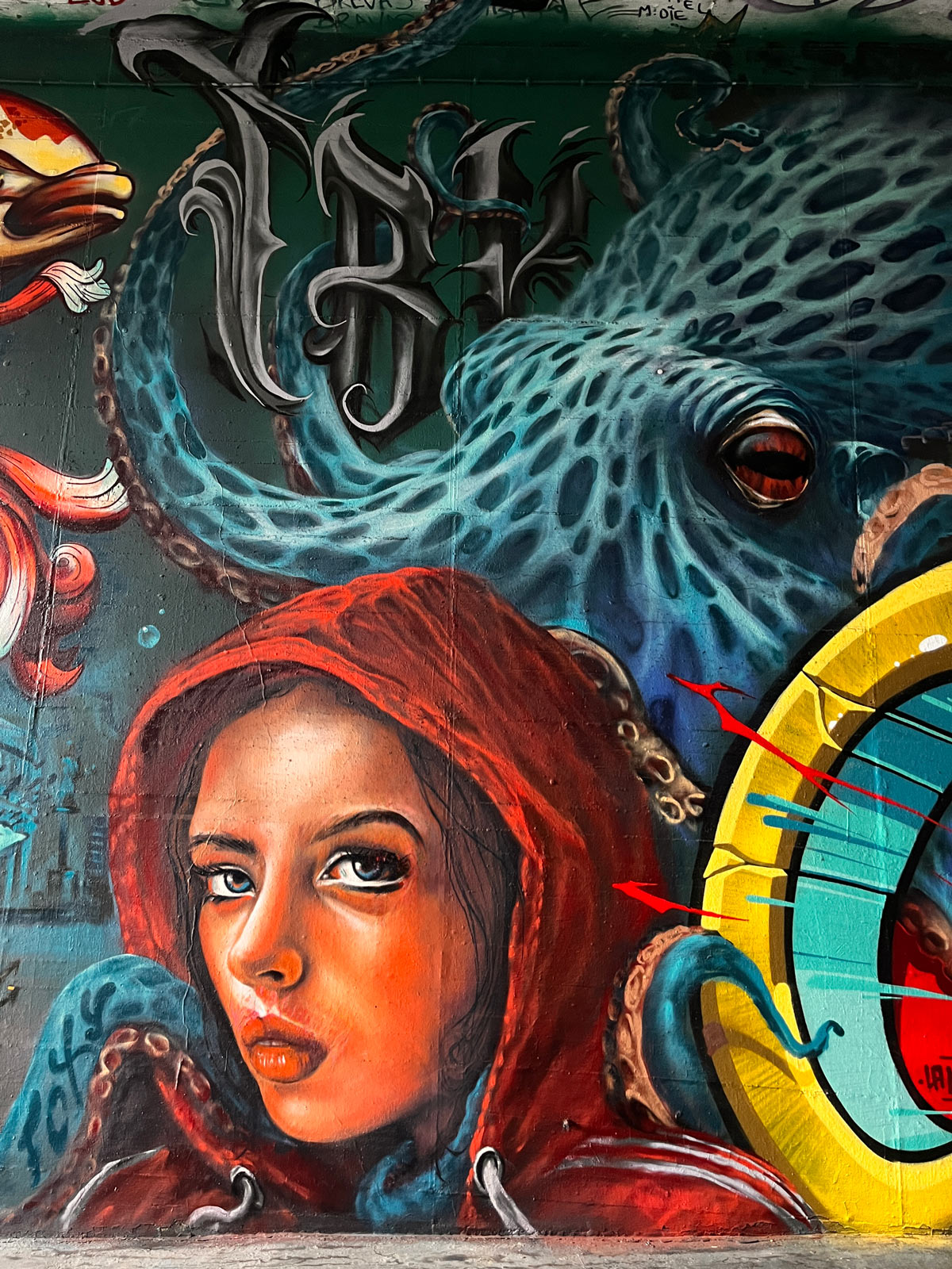 Underwater World Wall at Int. Meeting of Styles 2025 in Wiesbaden (Germany)