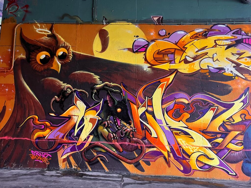 Friendly Fire Wall at Int. Meeting of Styles 2025 in Wiesbaden (Germany)