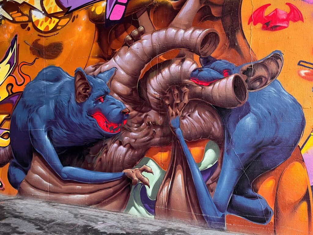 Friendly Fire Wall at Int. Meeting of Styles 2025 in Wiesbaden (Germany)