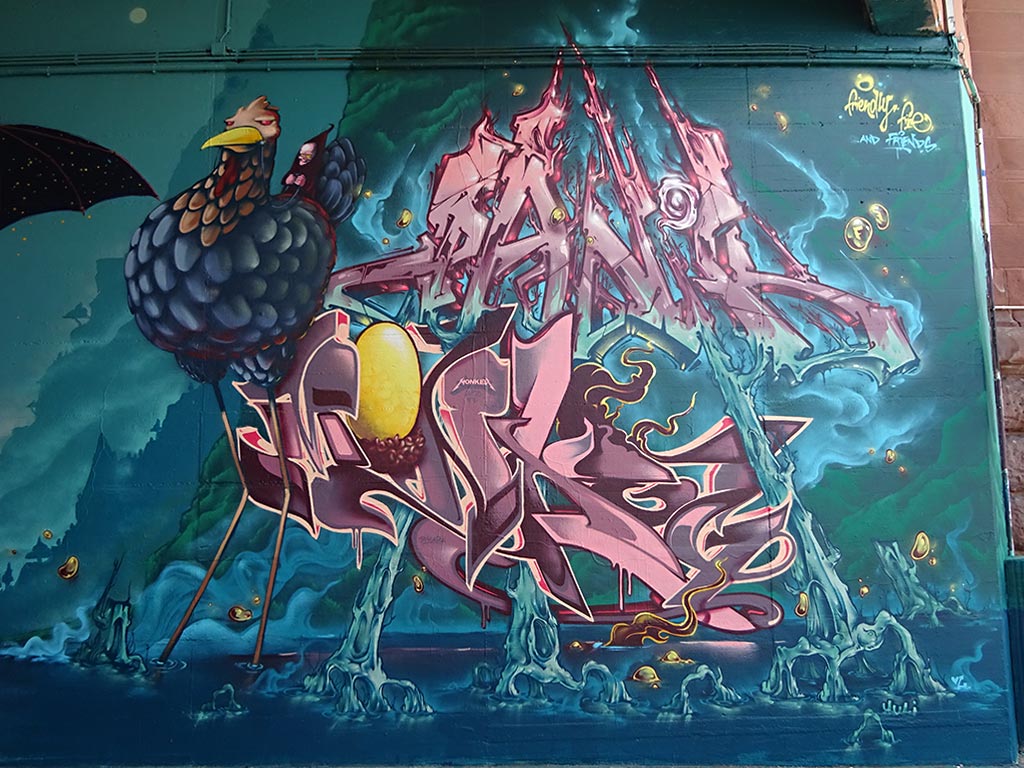 Friendly Fire and Friends beim Meeting of Styles 2019