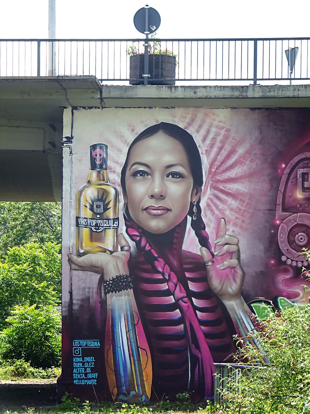 Meeting of Styles 2019 Wiesbaden - The Top Tequila Mural
