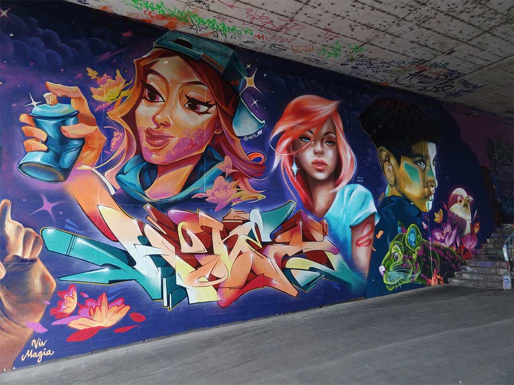 Meeting of Styles 2022 in Wiesbaden - Ladies Wall Collab