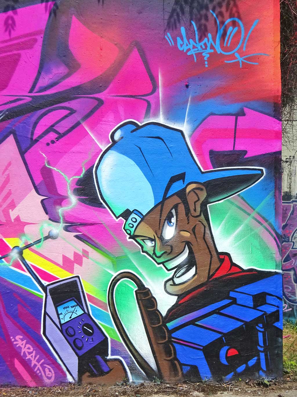Meeting of Styles Wiesbaden 2019 - Dater 127, SPK und Can Two