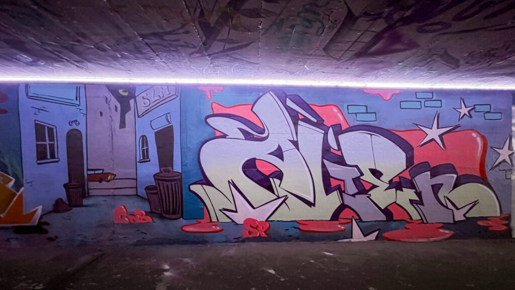 Meeting of Styles 2025 in Wiesbaden (Mainz-Kastel) – Bilder in der kleinen Unterführung