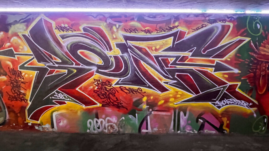 Meeting of Styles 2025 in Wiesbaden (Mainz-Kastel) – Bilder in der kleinen Unterführung