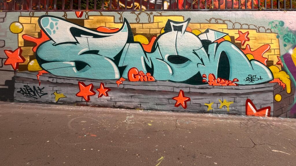 Meeting of Styles 2025 in Wiesbaden (Mainz-Kastel) – Bilder in der kleinen Unterführung