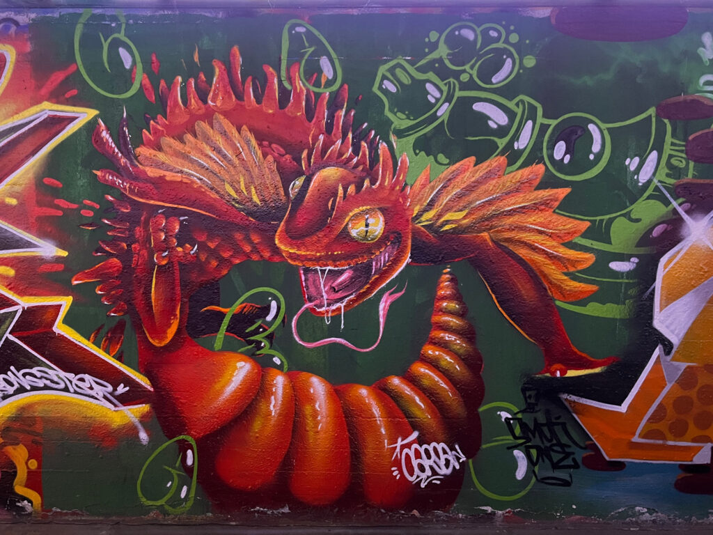 Meeting of Styles 2025 in Wiesbaden (Mainz-Kastel) – Bilder in der kleinen Unterführung
