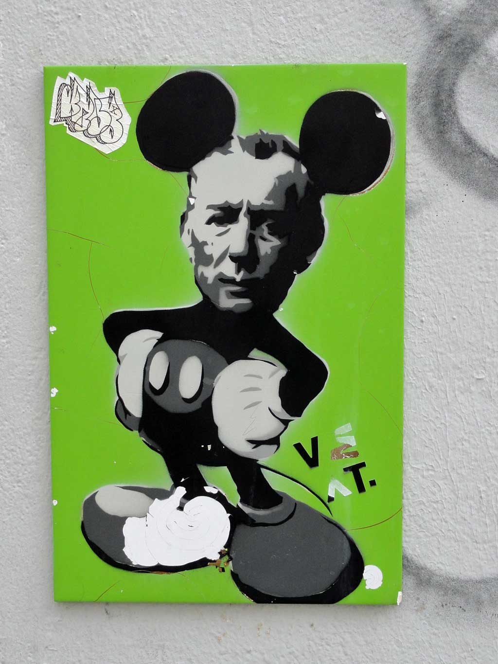 Mickey Mouse Streetart