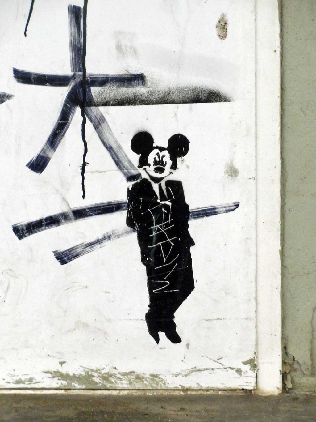 Mickey Mouse Streetart