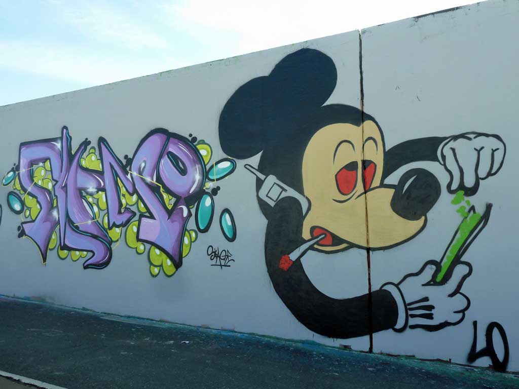 Mickey Mouse Streetart