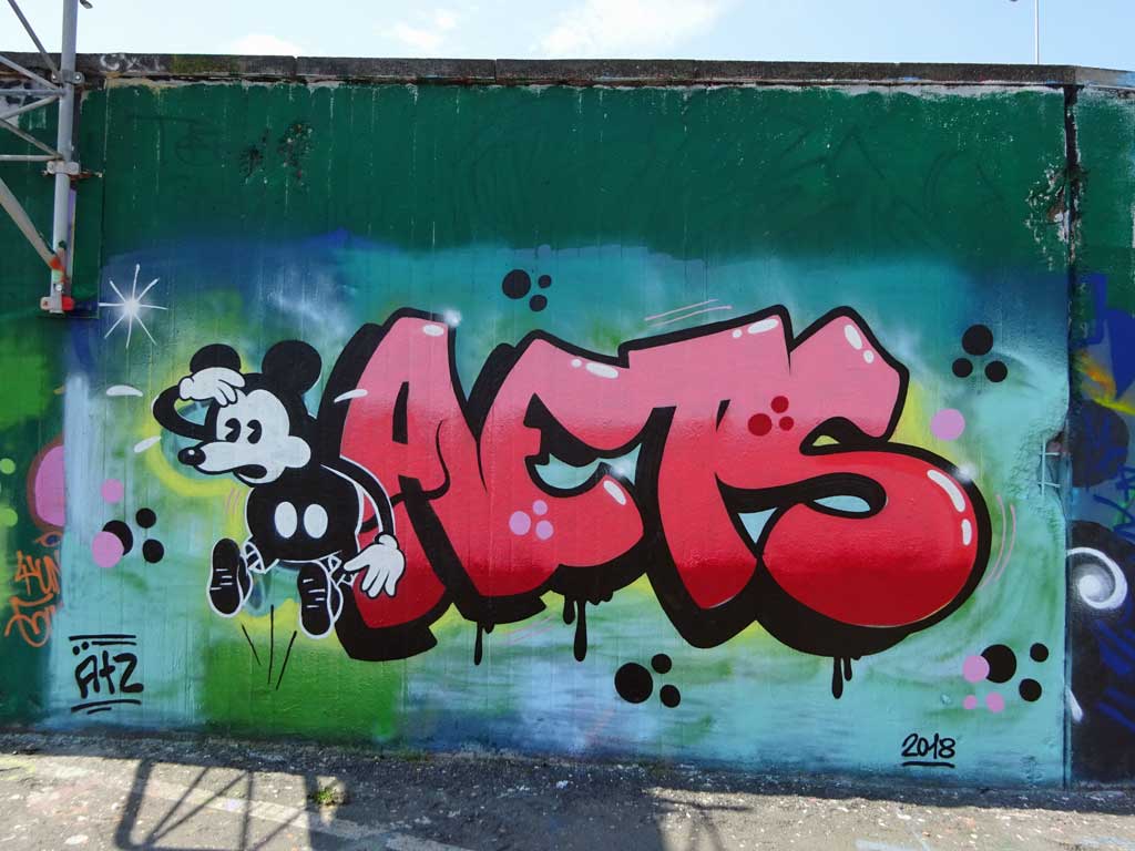 Mickey Mouse Streetart