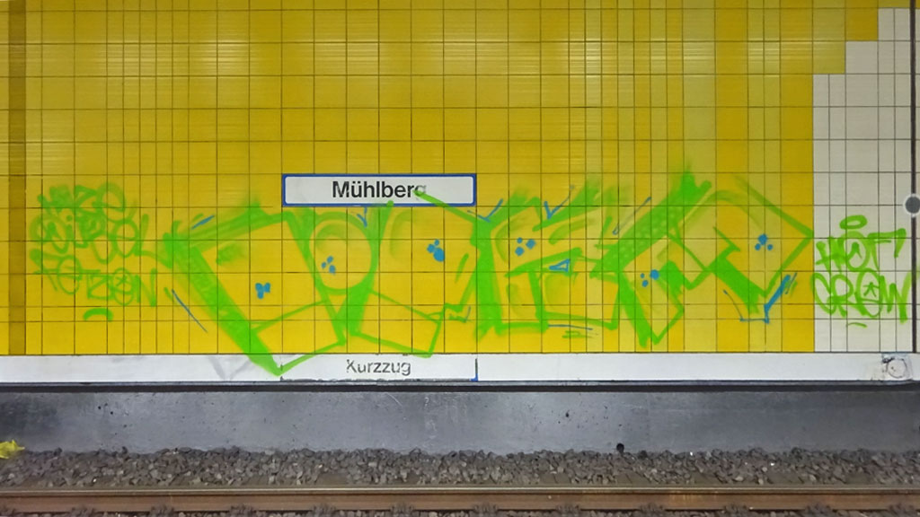 Wandkunst in Frankfurt-Mühleberg