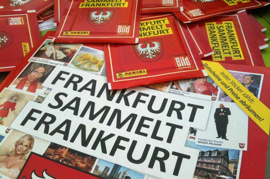 Panini Sammelalbum Frankfurt sammelt Frankfurt