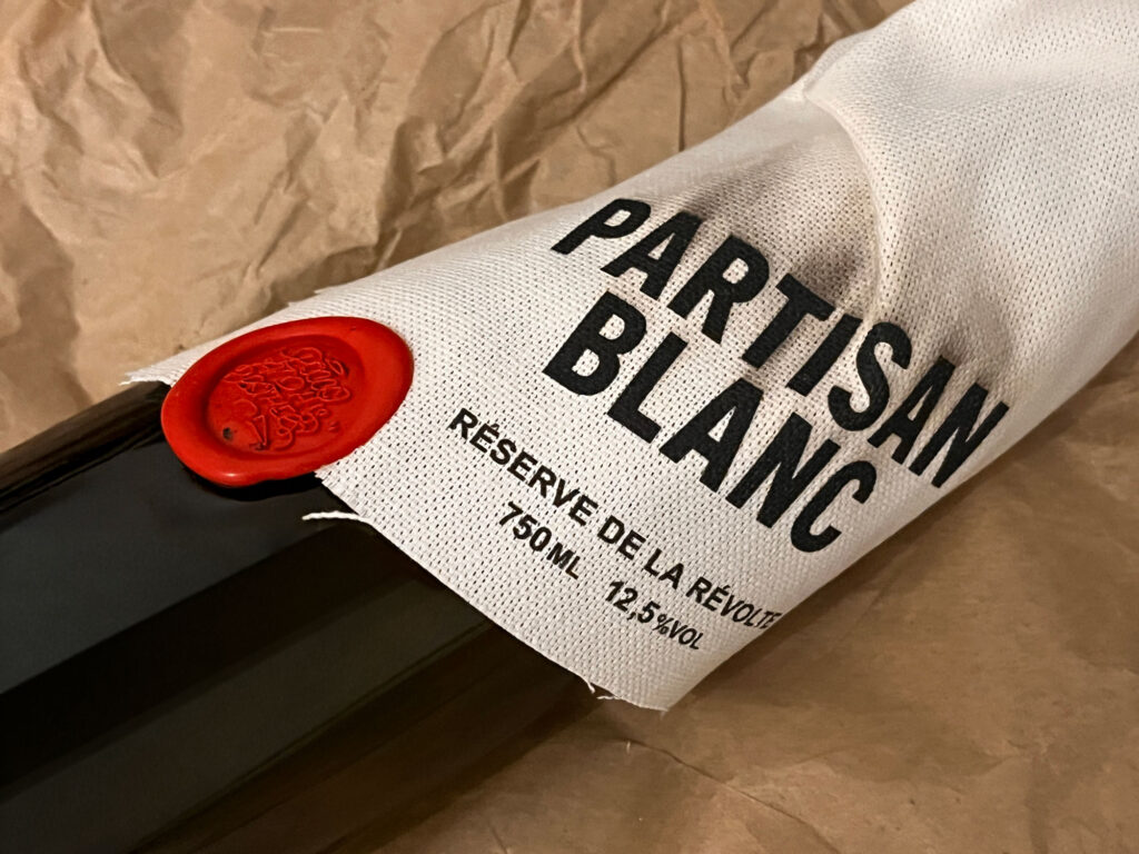 Partisan Blanc - Wein von Rocco und seinen Brüdern