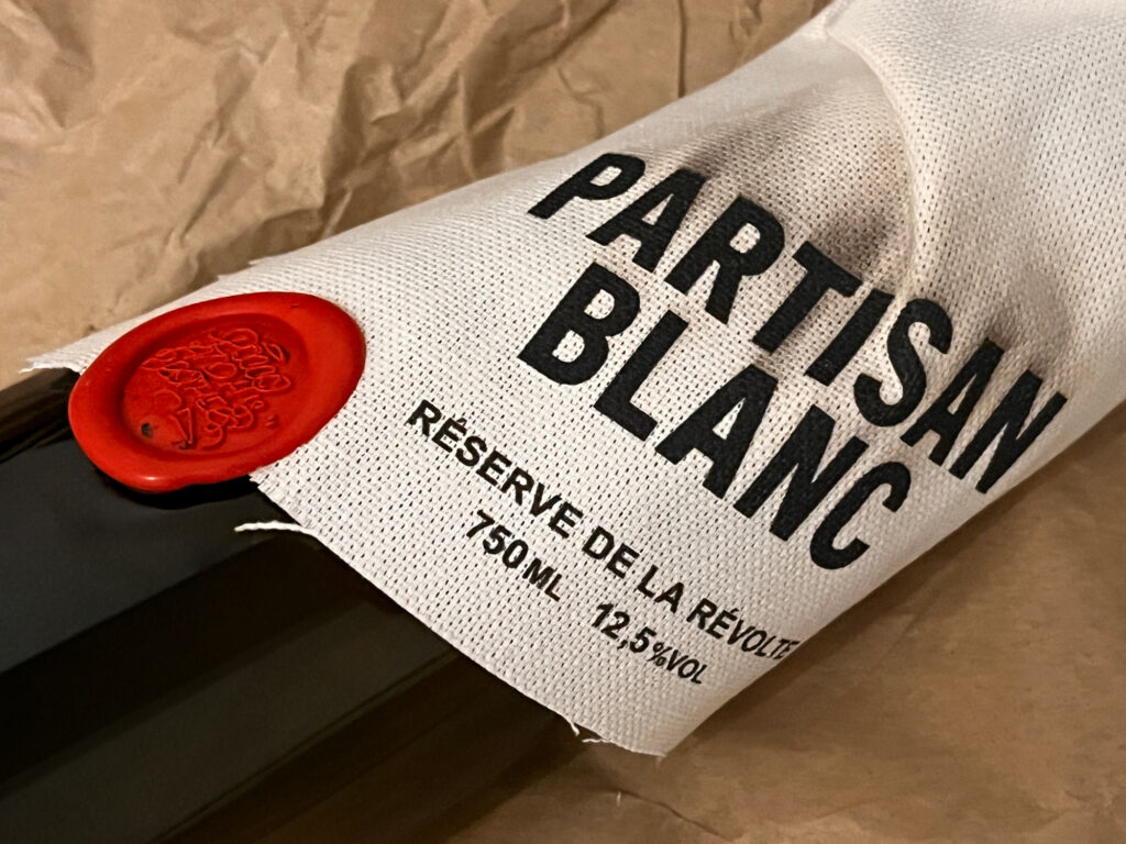 Partisan Blanc - Wein von Rocco und seinen Brüdern