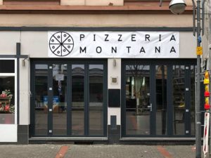 Pizzeria Montana in der Berger Straße