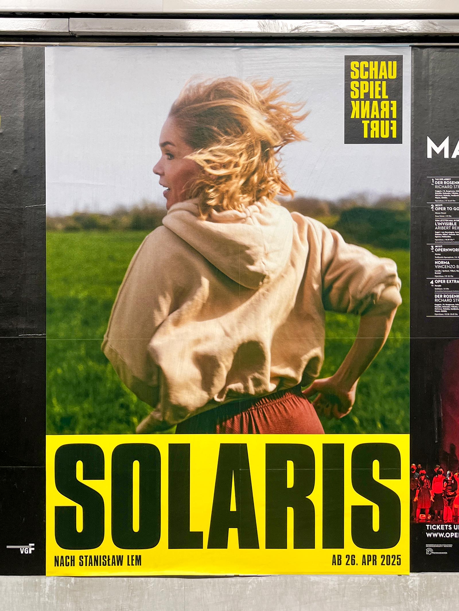 Plakat-Design Frankfurt: Schauspiel Frankfurt – Solaris