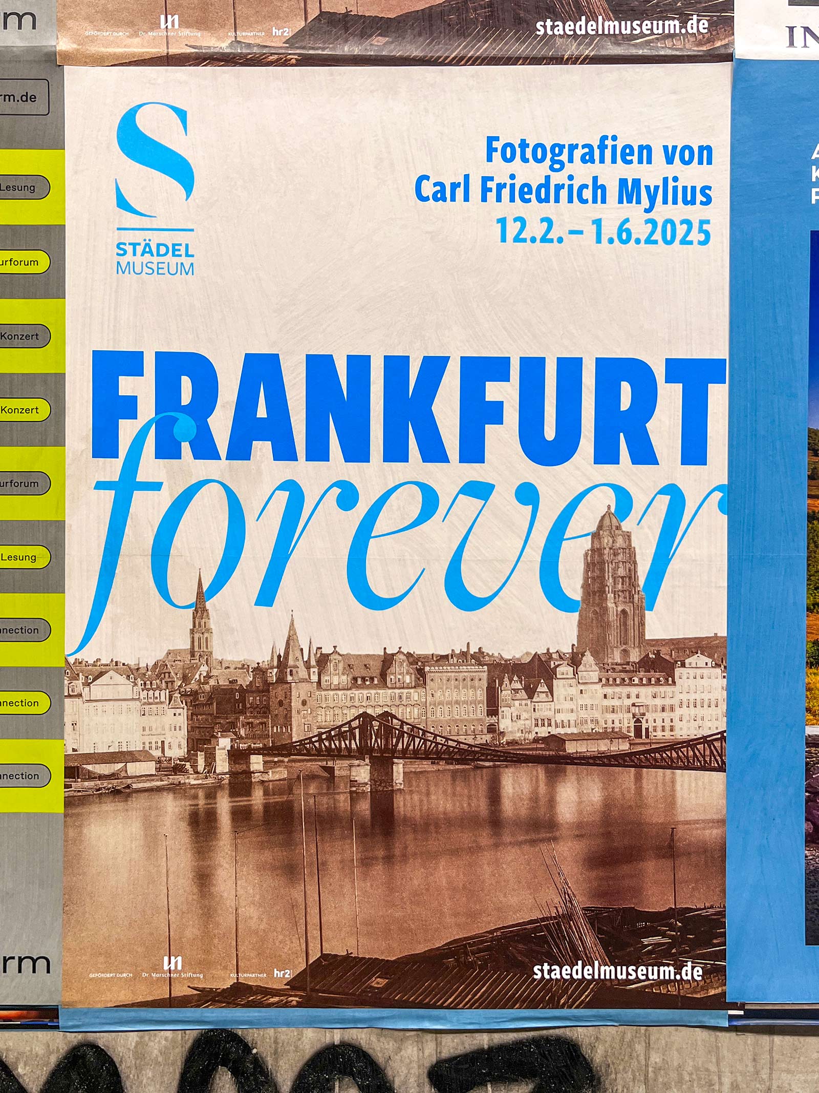 Plakat-Design Frankfurt: Städel Museum – Frankfurt Forever