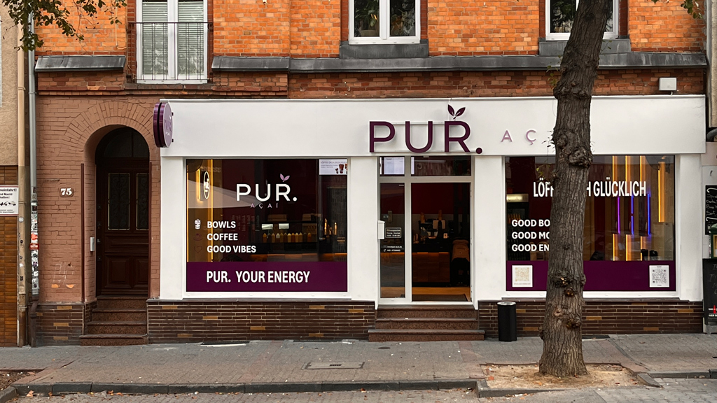 Pur Açaí in der Berger Straße