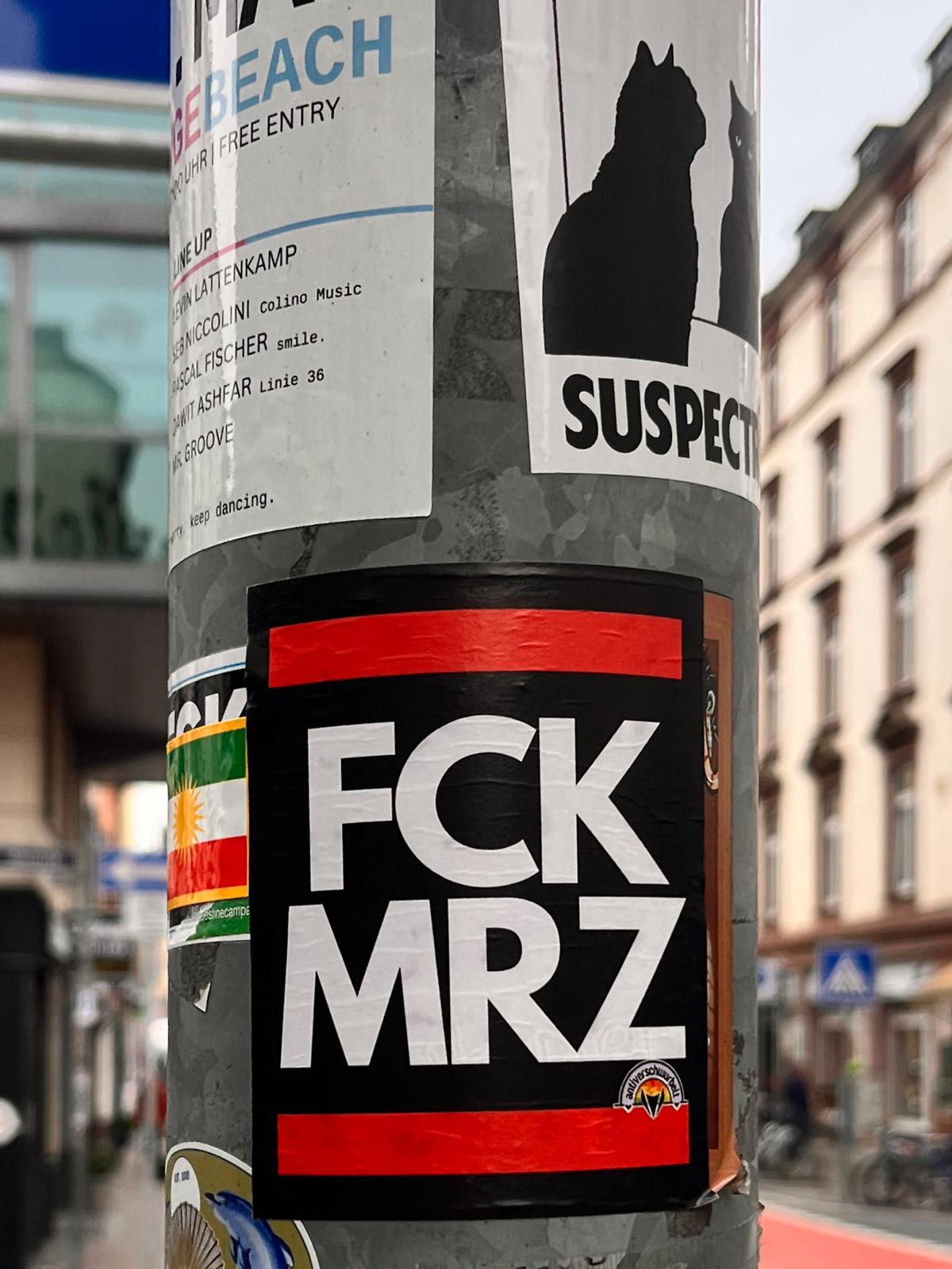 RUN DMC Logo-Meme: FCK MRZ