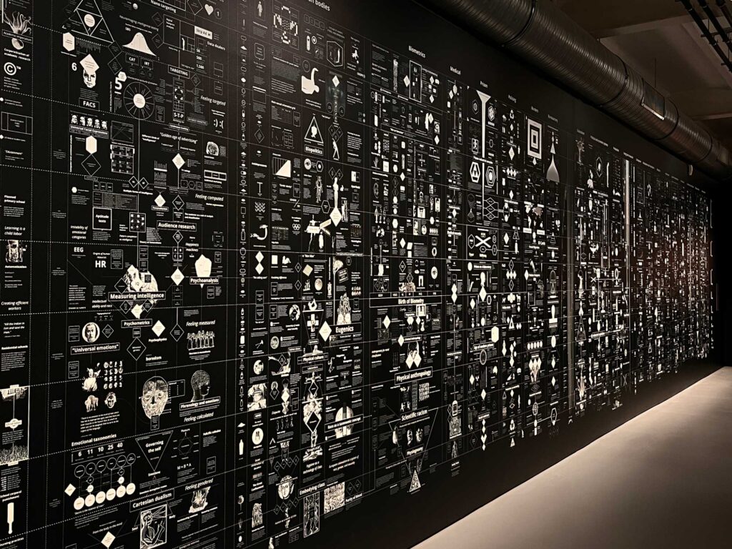 Schirn Kunsthalle Frankfurt. The World Through AI – Kate Crawford und Vladan Joler – Calculating Empires