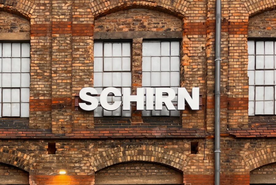 Schirn Kunsthalle in der ehemaligen Dondorf Druckerei in Frankfurt Bockenheim