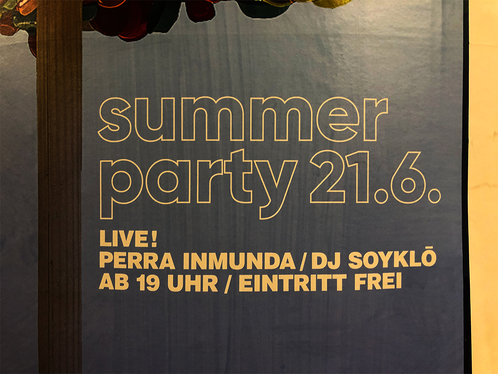 Schirn Kunsthalle Frankfurt - Summer Party mit DJ Soyklō