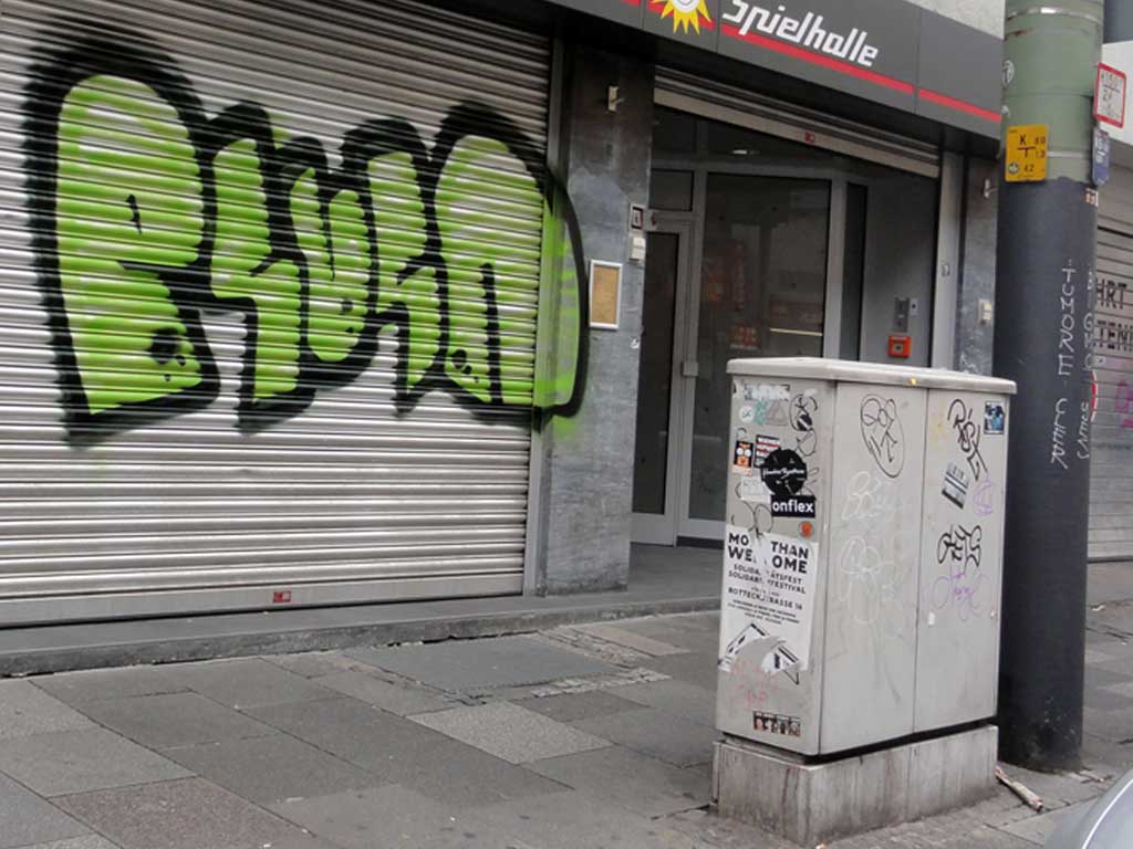 Shutter Art & Garage Door Graffiti