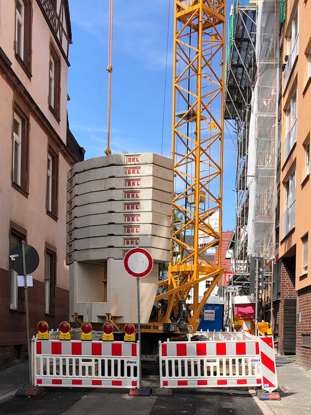 Sommer 2023: Viele Baustellen in Frankfurt
