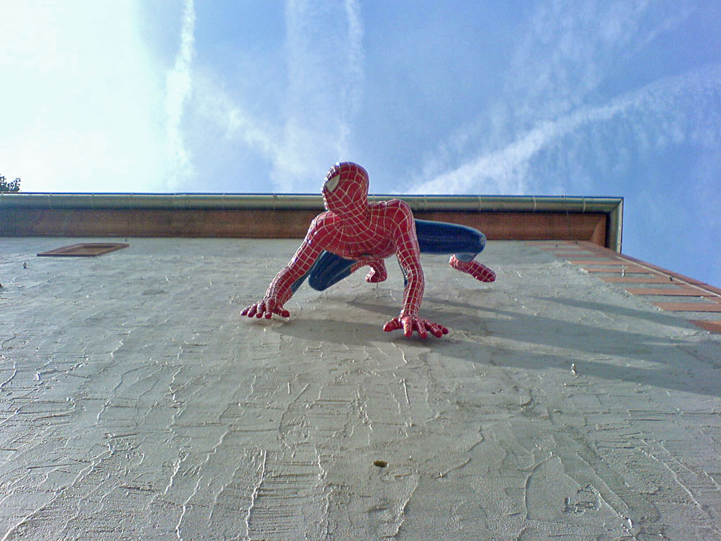 Spiderman in Frankfurt